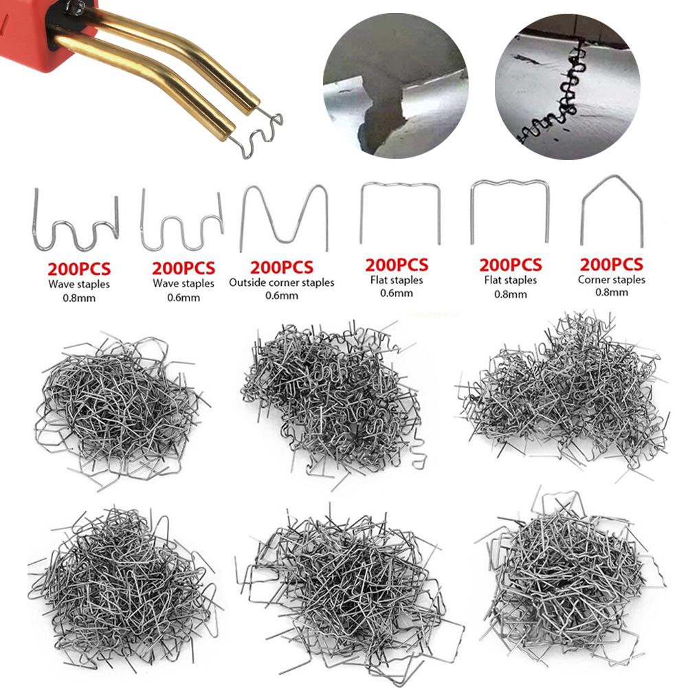 1200pcs Flat Staples High Quality Pre-cut Stainless Steel