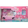 Car with Doll Swede Pink