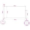 Side Awning Extendable 180 x 300 cm Black