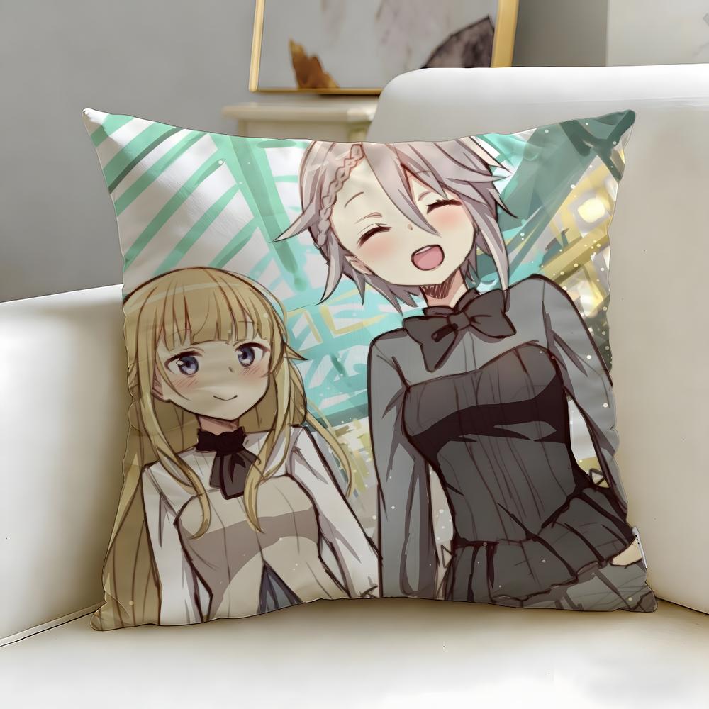 spy anime Princess Principal Cushion Cover Soft  EasyWash Pillow Case  Versatile for Couch Bed Travel and Office
