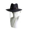 Chapeau de paille d'été pour femme Straw Rancher chapeau de soleil de vacances chapeau de soleil mode chapeau de soleil à chaîne de coquillages chapeau de soleil chapeaux pour femme
