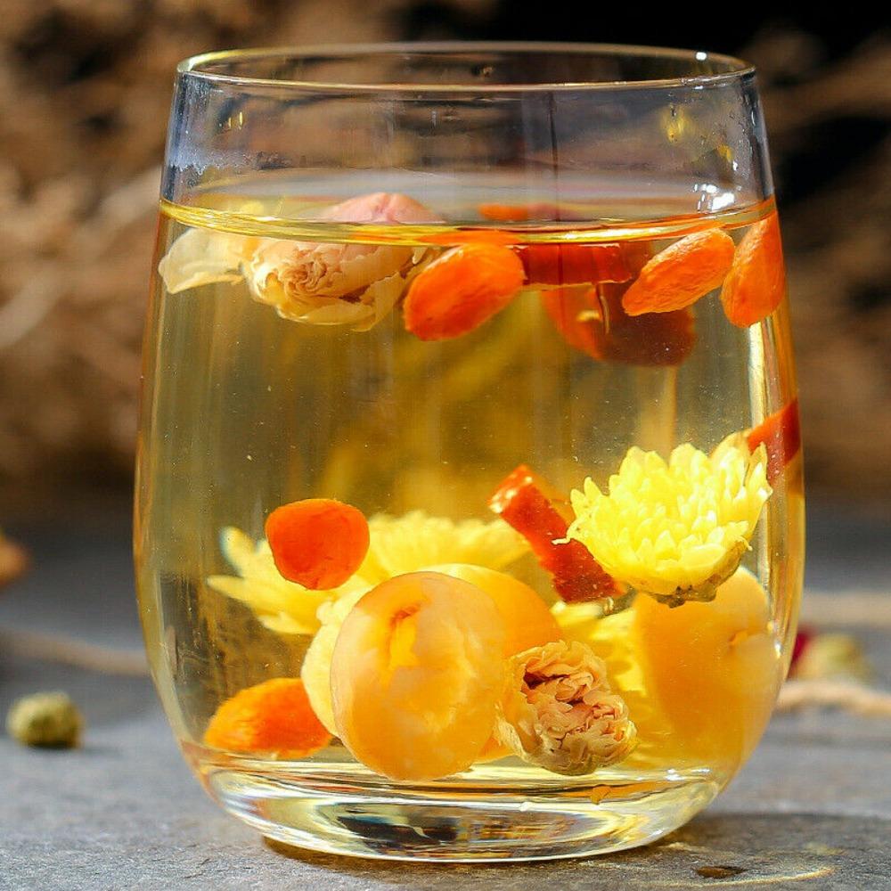 120g Organic Five Treasure Herbal Tea Goji Date Rose Chrysanthemum