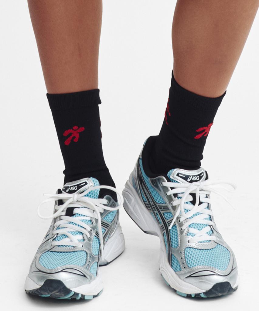 Minasu Flow Running Crew Socks_Black