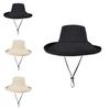 Polyester Wide Brim Sun Hat For Women With Sun Protection And Breathability Perfect For Spring And Summer Outdoor Activities
