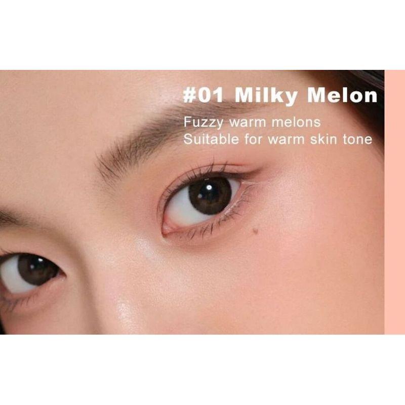 Judydoll - Paleta 4 tvářenek a rozjasňovačů (1-3)