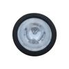 Parking Lights Bus Lights Reverse Tail Lights Grommet Mount, 4 Inch Round Clear Tail Lights, 4 Inch Round Lights Trailer Truck Flasher with 12v Bulbs