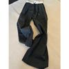 Unisex Summer Plaid Wide-Leg Pants: Elastic Waist, Drawstring, Straight-Leg, Casual Fit for All Ages