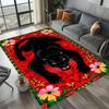 Retro Luxurious Floor Mat Living Room Decorative Carpet Bathroom Anti-slip Pad for Bedrooms Soft and Comfortable Carpet