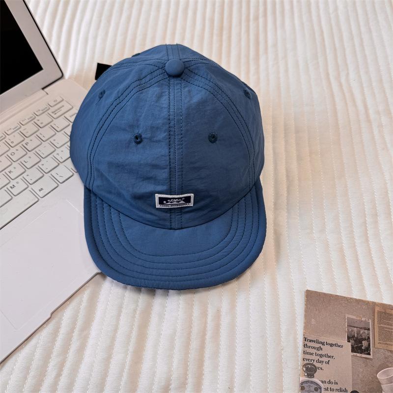 Quick-drying Breathable Short Brim Baseball Cap Men's and Women's Tooling Versatile Soft Top Hip-hop Cap Women's Soft Brim Trendy Hat