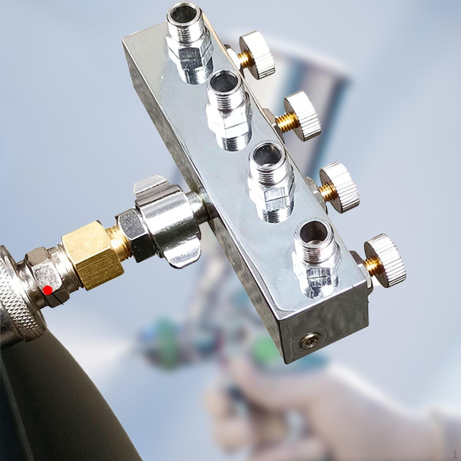 

Аксессуары для адаптеров для аэрографов Инструмент для ремонта шлангов Разъединительный разъем 1 in 4 out