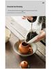 Dehua White Porcelain Tea Scoop for Pu'er Tea Ceremony – Ceramic Tea Leaf Holder and Viewing Tool.