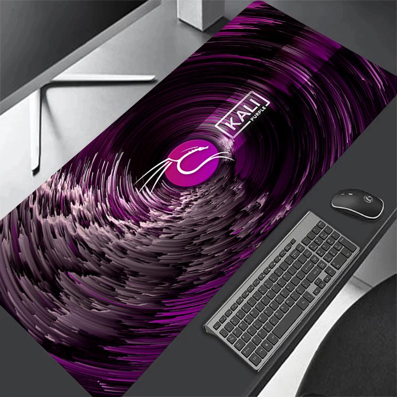 Kali Linux Mousepads Company Mouse Mat X Natural Rubber Nonslip Keyboard Desk Mats Kawaii Large for Laptop Gaming Mouse Pad