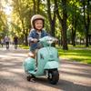 Licensed Vespa 6V Ride On Motorcycle for Kids Max. 25KG Green