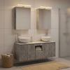 Bathroom Cabinet Set 5 Pcs Concrete Grey 50 X 14.5 X 70 Cm