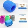 Universal Anti-Slip Microphone Rubber Sleeve - Anti-Fall & Anti-Roll Protection