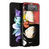 C-Chainsaw Mans Yoru War Devil Black Phone Case For Samsung ZFlip7 ZFlip6 ZFlip5 ZFlip4 ZFlip3 5G Hard Protective Galaxy Z Flip