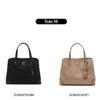 DakS Ivory Crocodile Cowhide Nylon Tote Bag S Dcba6e060p1