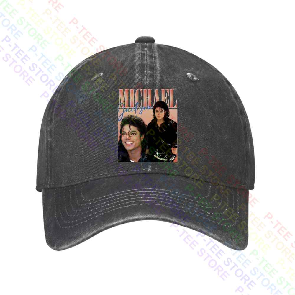 Футболка с рэп-принтом Майкла Джексона Бейсболка Майкла Джексона Кепки Snapback Вязаная панама