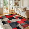Nordischer Abstrakter Rutschfester Teppich Retro Dekoration Waschbar Leicht zu Reinigen Wohnzimmerteppich 200x300 Schlafzimmer Bettseite Bodenmatte Weich