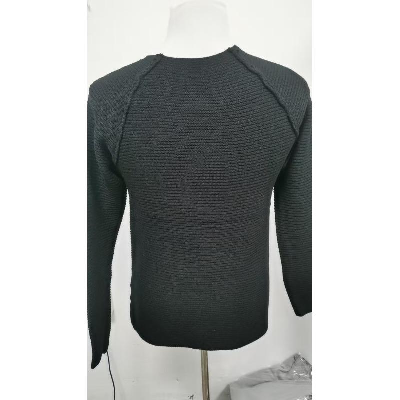 Men S Crew Neck Long Sleeve Slim Fit Pullover Knit Casual Sweater