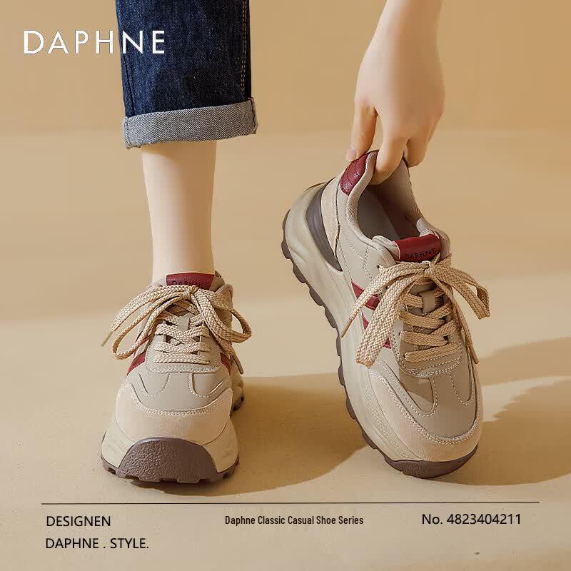 Daphne Women s Retro Platform Casual Trainers 35