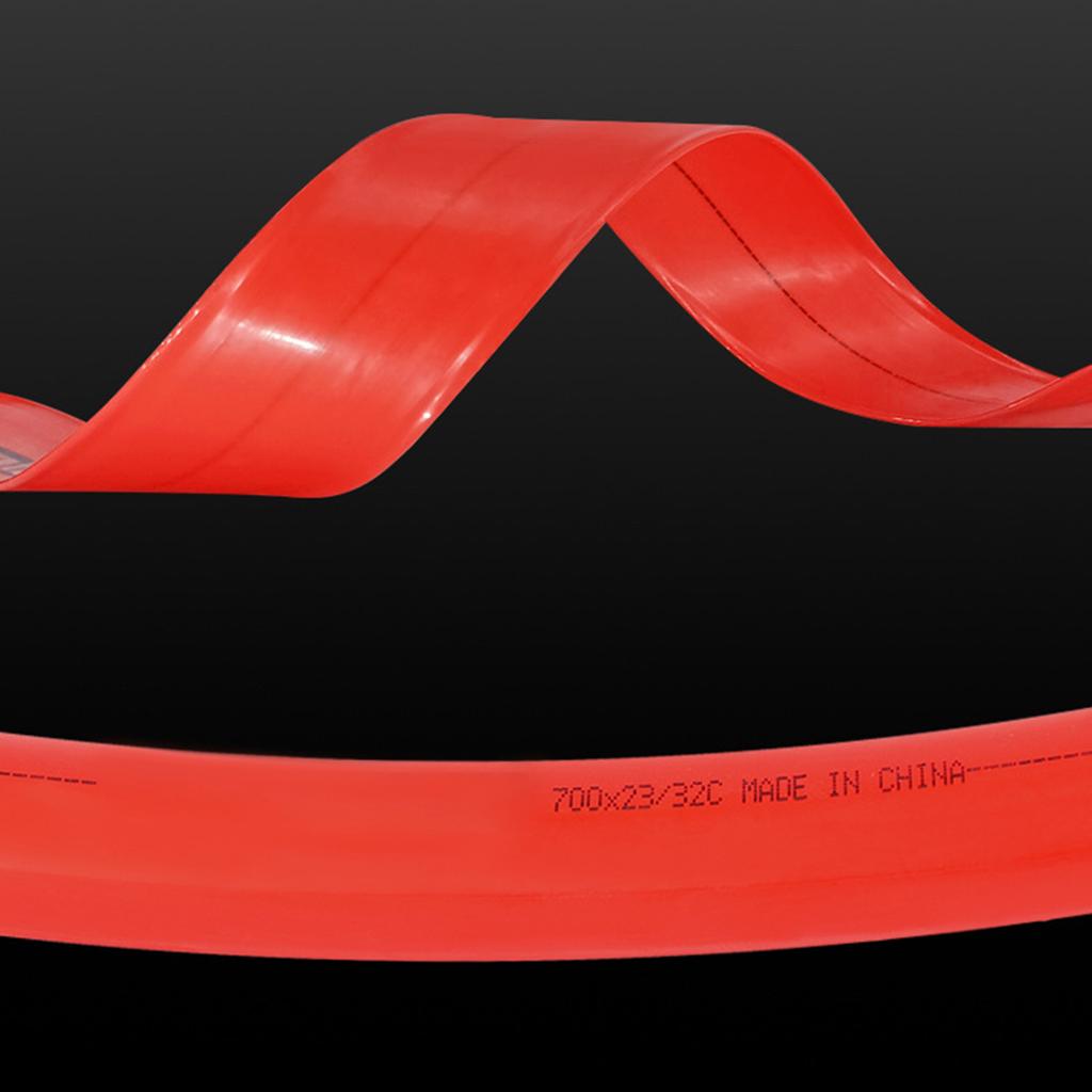 Light TPU Bike Tube 700C Puncture Protections French Valves Design Compatible for 700x23c/25c/28c/32c Tires Repalcement
