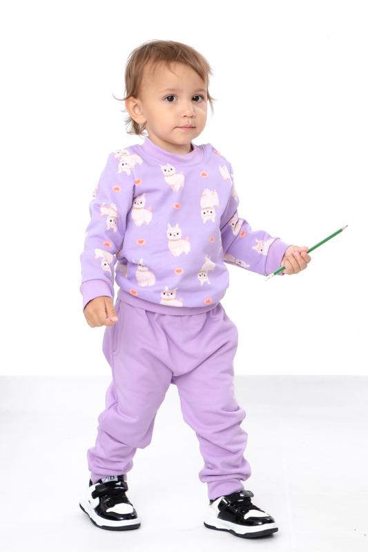 

Set (kids) – Soft Brushed Cotton, Sleep & Play Comfort, Demi-season, 5063-024-5 HC 74 бузковий