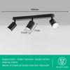 GU10 Spotlight Led Track Light Fixture 110V 220V Ceiling Lamp Led Chandelier Lighting for Living Room Decor Led Spot Lights