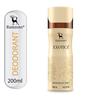 Ramsons - EXOTICA Gift Pack for Women | 1 Eau De Parfum-100ml & 1 Deodorant-200ml | TN - Plum, Leafy Green | MN - Jasmine, Rose | BN - Vanilla