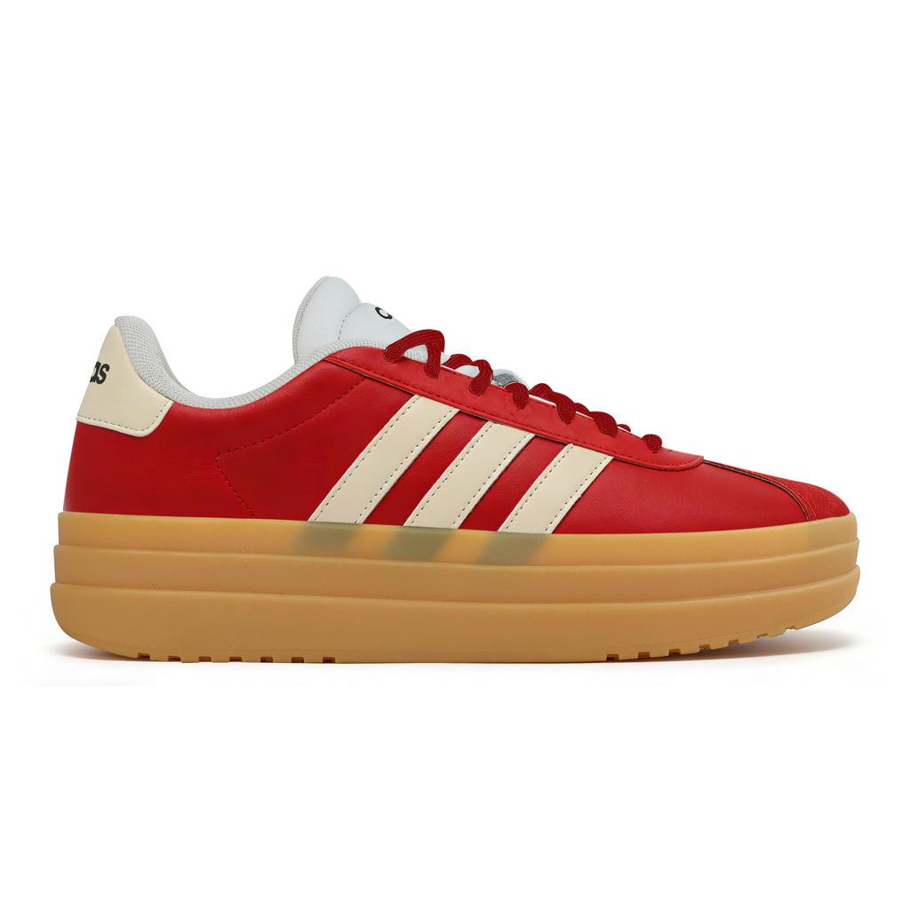 Adidas VL Court Bold Hawthorn Abrasion Resistant Slip Resistant Low top Skateboard Shoes Women's Red IH3083(Team529-)
