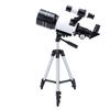 Professional Astronomical Telescope High Powered 70x300mm Astronomical Refracting Telescope with Tripod Barlow Lenses