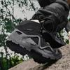 Men's Martin Boots: Cross-Border, Autumn Outdoor Sports, Non-Slip Hiking, Thick-Soled Mid-Top Work Shoes