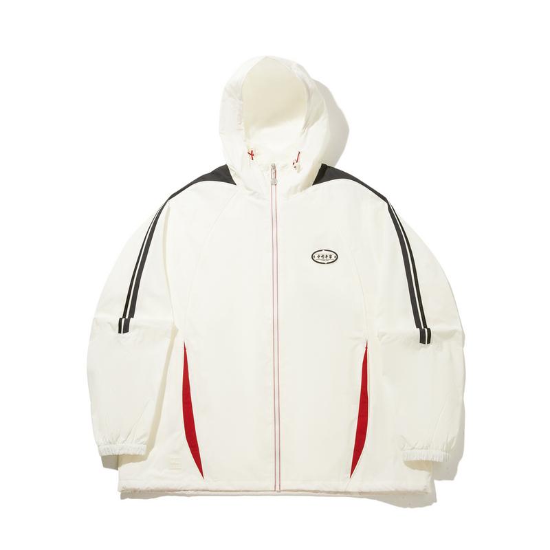 Li Ning Ретро Спортивная Серия Уличный Стиль Куртка Мужские куртки AFDWF63-1 M