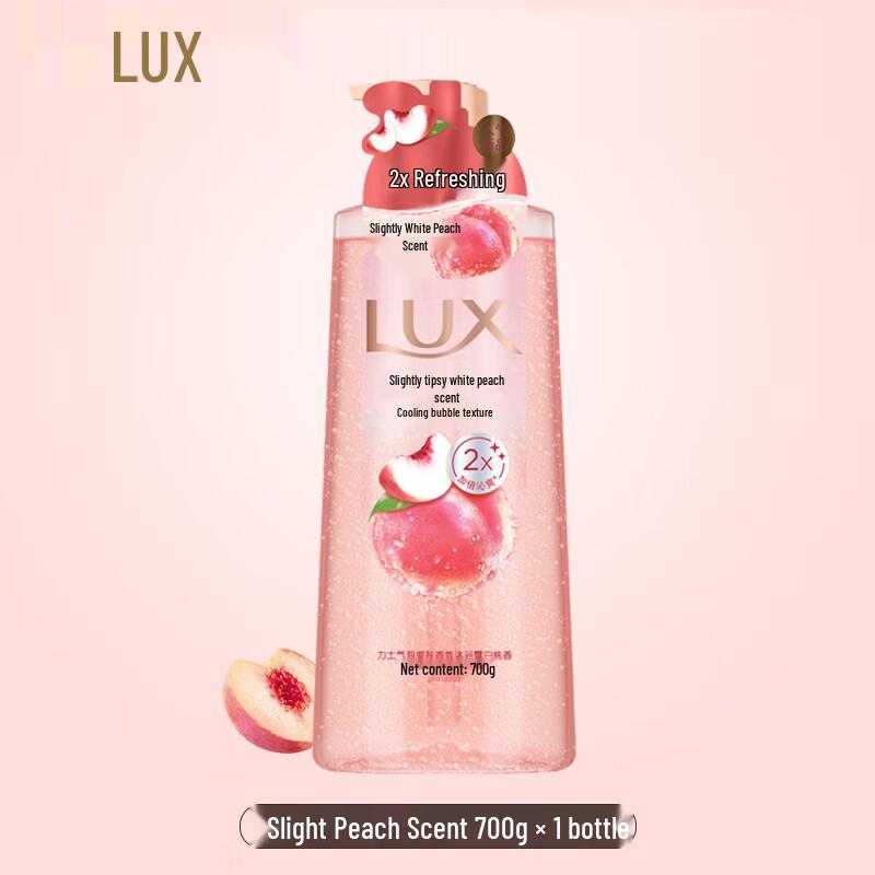 Lux Refreshing White Peach Scent Shower Gel