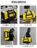 Tacx TAX928 Yellow Seat 80L Large Waterproof Motorcycle Touring Bag with Fixed Strap and Shoulder Strap Bag, Capacity,