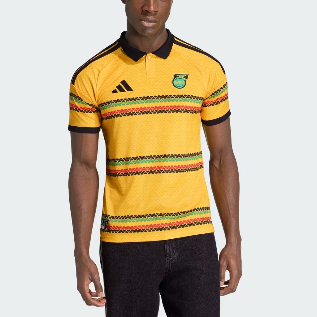 adidas Jamaica 2026 x Bob Marley Home Jersey 'Bold Gold' Men's KD0959