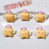 10Pcs New Cute  Resin Mini Cartoon Cat Series Flat Back Ornament Jewelry Making  Bows Accessories