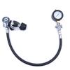 Diving Tanks Pressure Checker Accurate Pressure Gauge Diving Pressure Gauge for Regulator Underwater Diving Equipment