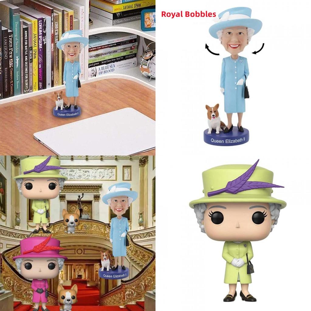 Queen Elizabeth Ii Dog Shakes His Head Ornament For Home Decoration