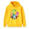 Kids Boys Girls Hooded Sweatshirt, Cute The Screaming Cartoon Print Casual Pullover Hoodie for Children Daily Wear