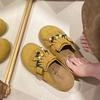Fashion 2025 Women Mules Shoes Flats Suede Women's Sandals Fringes Summer Fashion Slippers Walking Dress Cozy