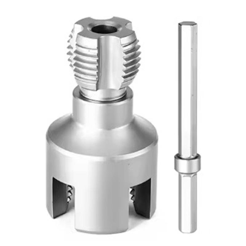 B97A-PPR Water Pipe Wire Opener Electric Drill Faucet Wire Opener 6 Points Threads Pvc Pipe Threader PPR Water Pipe Opener