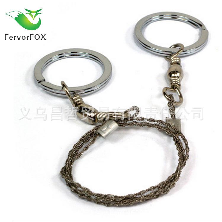 1Pc  Stainless Steel Wire Saw, Wire Saw, Sawing Tree, Hand-pulled Hacksaw, Outdoor Survival Wire Saw, Sawing Wood Artifact, Cutting Aquatic Plants