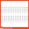 Fresh 96Pcs Acrylic Corner Brackets With Semitransparent Screws Clear 3-Hole Right Angle Joint Brace Brackets