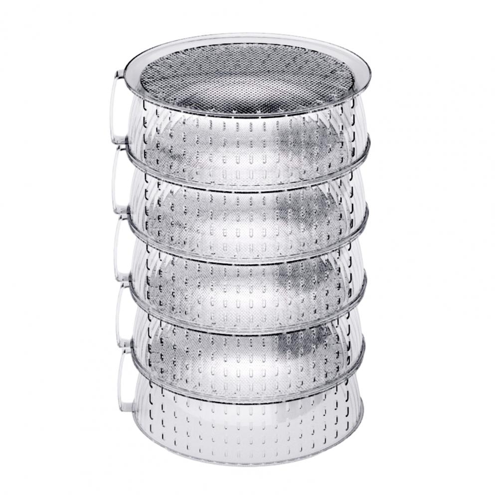 Food Storage Cover Flavorless Food Cover Stackable Insulated Food Vegetable Covers Multi-layer Anti-fly Dust-proof for Picnic