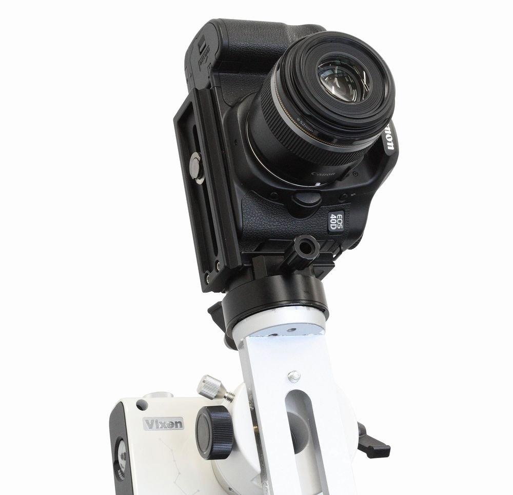 Juego de abrazaderas de liberación rápida para montura ecuatorial portátil Vixen 35528-0