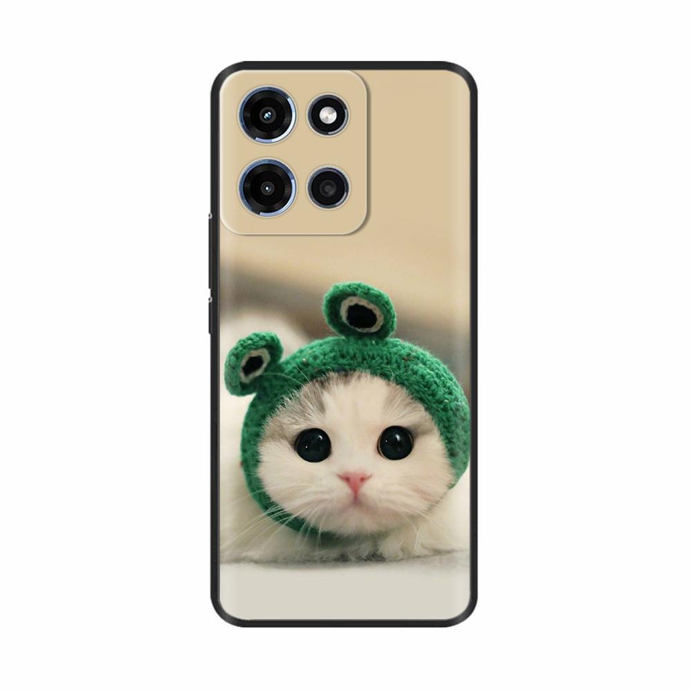 For Motorola Moto G (2025) Case Cute Cartoon Phone Case Soft Liquid Silicone Back Cover For Moto G 2025 5G Silicon Cases Coque