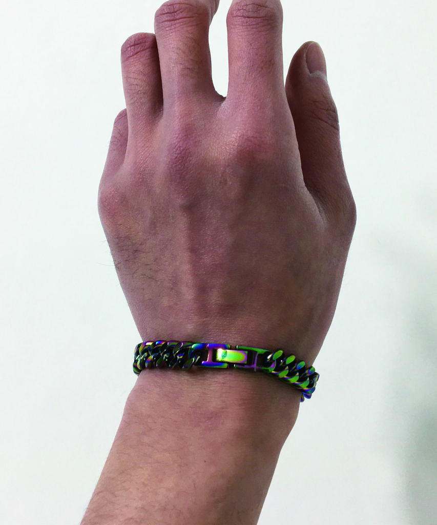 Sexto [Bracelet][Surgical Steel] 125 2Dc Chain Bracelet R