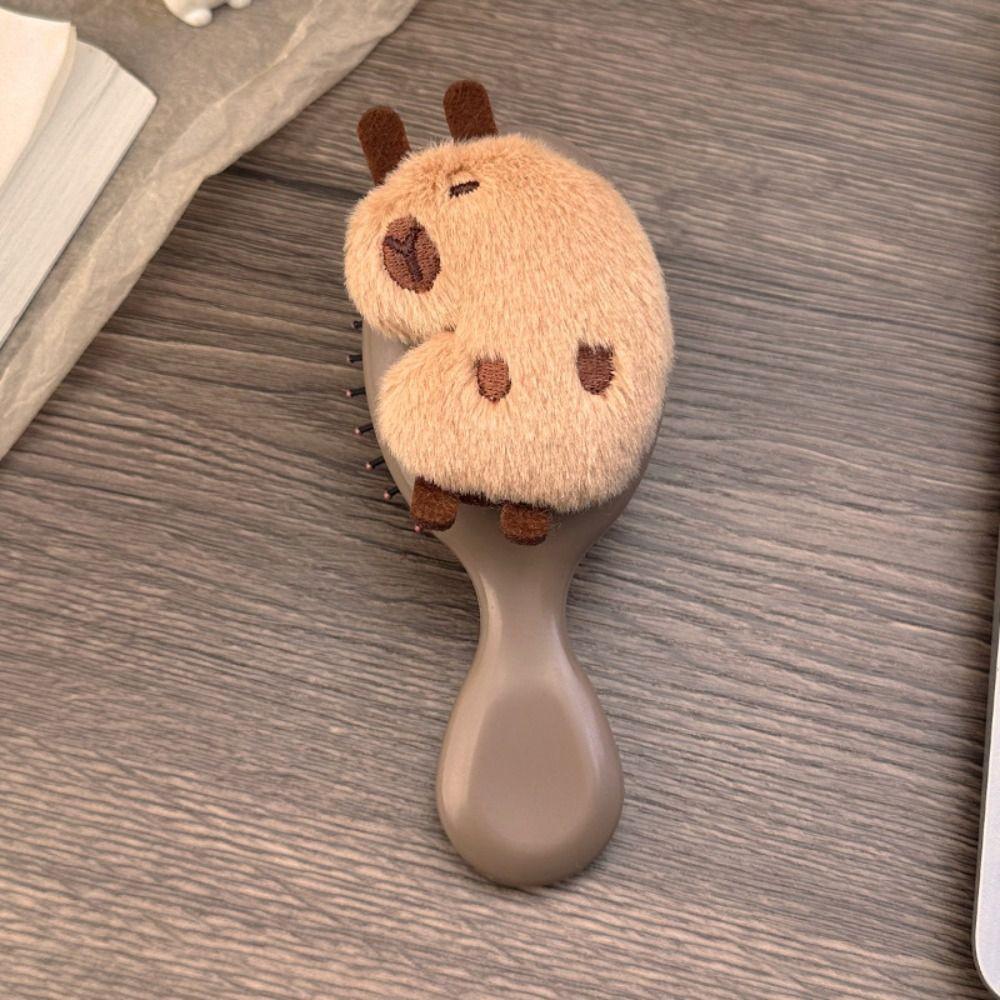 Péče o vlasy Rukojeť Kreslený Vzduchový hřeben Antistatický Kapybara Přenosný hřeben Dívčí Srdce Krevní oběh Hladce Hřeben Kapybara Student