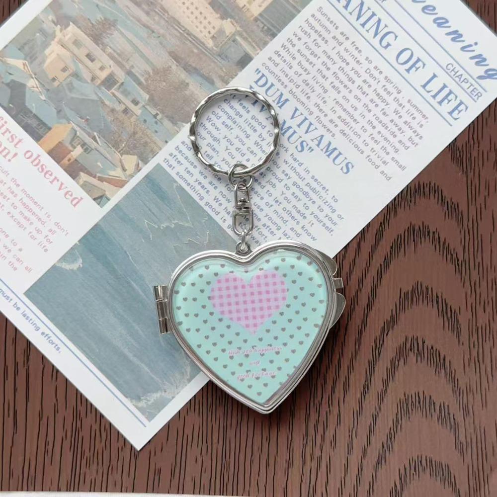 Alloy Hardware Keychain Heart Shaped Key Ring Durable Keychain Pendant  Couple Gift